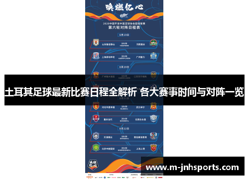 土耳其足球最新比赛日程全解析 各大赛事时间与对阵一览 土耳其足球最新比赛日程全解析 各大赛事时间与对阵一览